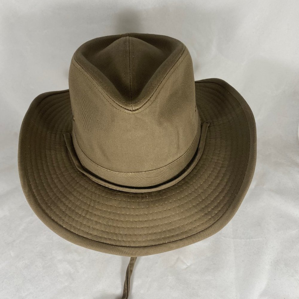Safari Fedora Pinch Front Diamond Crown Wide Brim UPF 50+  NWT